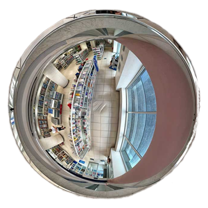 Espejo domo completo 360º 18" Diametro